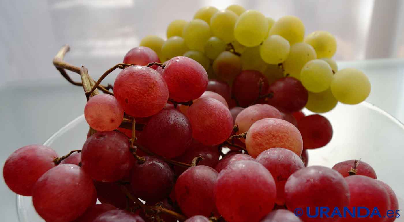 Uvas: calorías, índice glucémico y valor nutritivo
